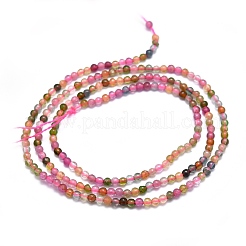 Натуральный турмалин бисер нитей G-I289-05