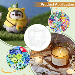 Складные прозрачные пластиковые подарочные коробки из пвх&nbsp;CON-WH0092-94A