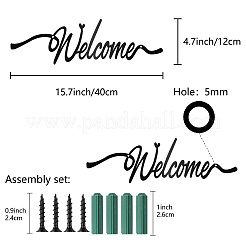 Таблички из железной стены AJEW-WH0286-252