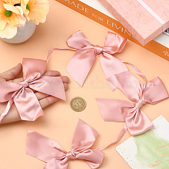 2 шт. тканевый бант-баннер для украшения рождественской елки AJEW-SP0002-82C