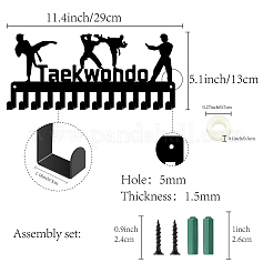 Cadre porte-médailles en fer&nbsp;AJEW-WH0390-035