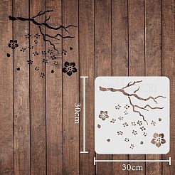 Modelli di stencil per pittura da disegno riutilizzabili in plastica&nbsp;DIY-WH0172-307