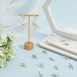 20 шт. фурнитура для сережек-гвоздиков из сплава&nbsp;FIND-SC0015-54