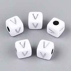 Непрозрачные акриловые бусины&nbsp;SACR-T035-03V