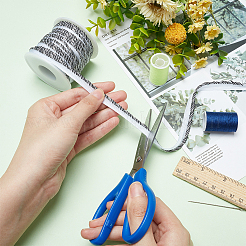 10 ярд полиэфирной скрученной отделки шнуром для губ OCOR-BC0006-49B