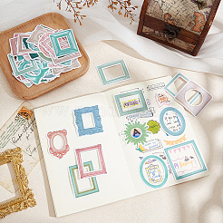 3 Beutel Papieraufkleber&nbsp;DIY-SP0007-22