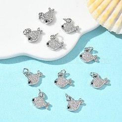 Shegrace Messing-Anhänger mit Mikropavé-Fassung aus Zirkonia&nbsp;XGRQ3D389-488P