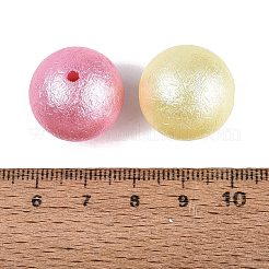 Perles acryliques opaques lumineuses&nbsp;OACR-N160-61