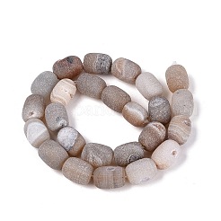 Filo di perline di agata naturale&nbsp;G-Q606-63