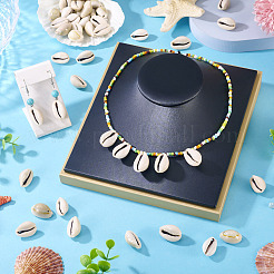 50 шт. подвески из натуральной ракушки каури BSHE-CW0001-02