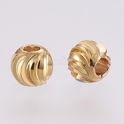 Spacer бисер латунные&nbsp;X-KK-G312-01G-4mm-G