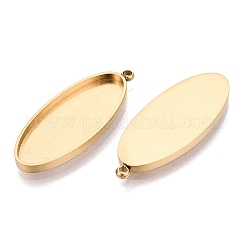 Cabochon-Anhängerkomponente aus Edelstahl 304&nbsp;STAS-Q113-25C-G