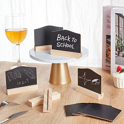20 doppelseitige Holztafel&nbsp;AJEW-UN0005-40