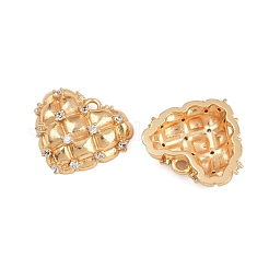 Латунные микро проложить кубического циркония подвески&nbsp;KK-H081-03G