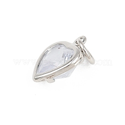 Messing Glas Anhänger / charms&nbsp;KK-A269-51P