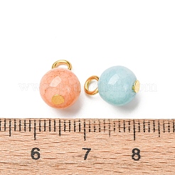 Подвески из непрозрачного стекла с эффектом кракле&nbsp;PALLOY-JF02851