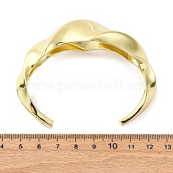 Латунь манжеты браслеты для женщин BJEW-Q060-03G