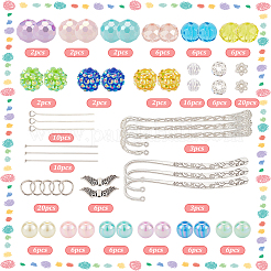 Наборы для изготовления закладок из смолы и сплава «Сделай сам» в виде ангела&nbsp;DIY-SC0027-21