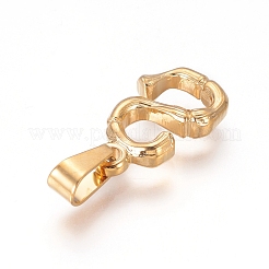 Ciondoli in acciaio inox 304&nbsp;X-STAS-F235-01G-S