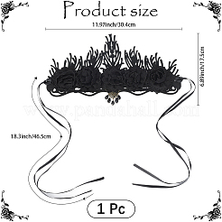 Головной убор из фетра и сплава корона OHAR-WH20020-01A