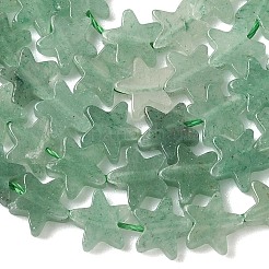 Естественный зеленый авантюрин бисер нитей&nbsp;G-F817-A13-01