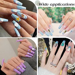 Nagelkunstdekoration mit natürlichem Muschel-&nbsp;MRMJ-CP0001-34D