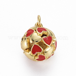 Латунь эмаль подвески&nbsp;KK-Q252-023-NF