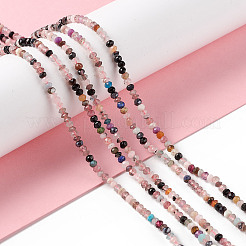 Природные смешанные камень бисер пряди&nbsp;G-F717-03