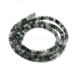 Природные моховой агат бисер нитей&nbsp;X-G-C228-A01-2x3mm