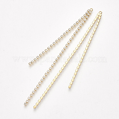 Латунная цепочка кисточка большие подвески&nbsp;KK-T035-124G