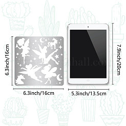 Трафареты для штампов из нержавеющей стали DIY-WH0238-118