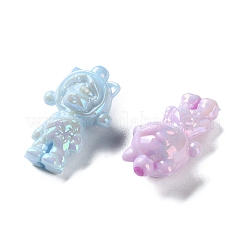 Непрозрачные акриловые бусины с УФ-покрытием&nbsp;PACR-D288-26