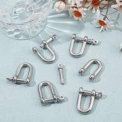 Застежки-скобы с D-образным кольцом из нержавеющей стали 304 STAS-WH0033-56B