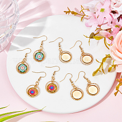 10 шт латунные серьги крючки EJEW-AB00018