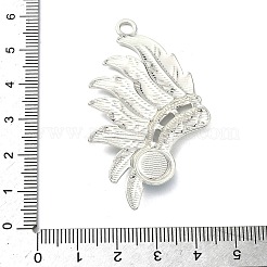 Окрашенные синтетической бирюзы большие кулоны&nbsp;STAS-G374-05S-15