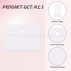 1 Satz leere Ohrring-Displaykarten aus Papier&nbsp;EDIS-CN0001-01A-02