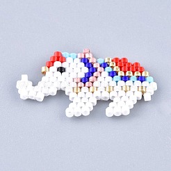 Подвески из бисера ручной работы SEED-I012-38