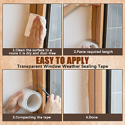 Клейкая лента для дверей от домашних животных AJEW-WH20006-122A