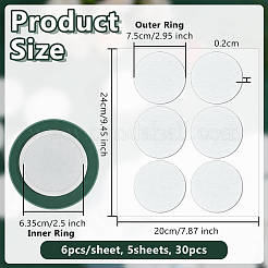 Самоклеящиеся хлопковые грибовидные фильтрующие прокладки&nbsp;FIND-WH0111-765