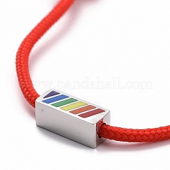 Браслет радужной гордости&nbsp;LS-BJEW-F419-13A