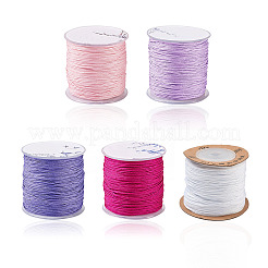 5 rotolo di cordino intrecciato in nylon bicolore&nbsp;NWIR-YS0001-01B