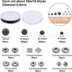Наборы для изготовления растягивающихся браслетов из бисера своими руками DIY-NB0004-61
