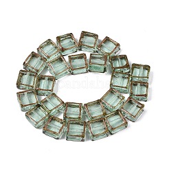 Handgemachte Glasperlen Goldsand&nbsp;LAMP-N041-01G
