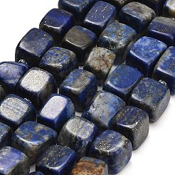 Natürlicher Lapislazuli Perlenstränge&nbsp;G-D108-B01