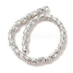 Бочка тибетский стиль нити сплава шарик X-TIBEB-O007-37-NR