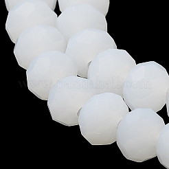 Brins de perles de verre de couleur unie imitation jade&nbsp;EGLA-A034-J2mm-MD05