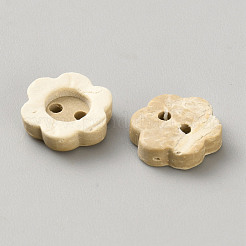 Kokosnussschalenknöpfe&nbsp;BUTT-WH0061-04I