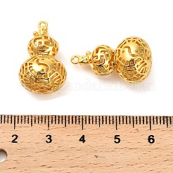 Полые медные подвески&nbsp;KK-L229-004G