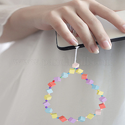 1 шт. акриловые нейлоновые веревочные ремни для мобильных устройств&nbsp;HJEW-LP0001-90