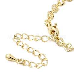 Изготовление браслетов из латунной текстурированной цепочки.&nbsp;MAK-K024-17G